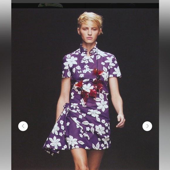 Miu Miu 2003 Y2K Hawaiian button down top - Picture 7 of 10